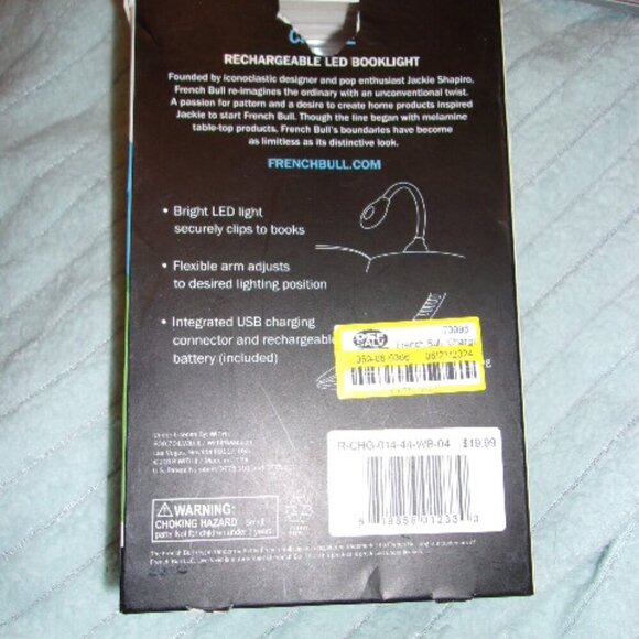 French Bull LED Rechargeable Booklight - Picture 2 of 2